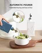 Sweejar Ceramic Olive Oil Dispenser Bottle - Image 5