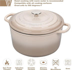 VORRINGARD Enameled Cast Iron Dutch Oven Pot - Image 3