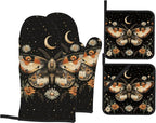Oven Mitts and Hot Pads Set by Unknown