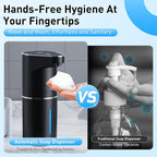 Fantictas Automatic Soap Dispenser, Touchless Hand Wall Mount Rechargeable 3 - Image 7