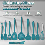 Silicone Kitchen Utensils Set, E-far 23 Pcs Blue Cooking Utensils Tools - Image 5