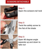Poultry Shears Scissors Heavy Duty, Kitchen Shears, Separable easy to clean - Image 8