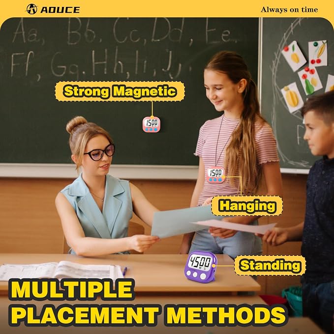 Classroom Timers for Teachers Kids Large Magnetic Digital Timer Teacher - Image 3
