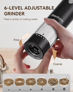Electric Salt and Pepper Grinder Set - Image 3