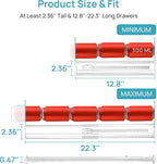 Vtopmart 8 Pack 2.36" Short Upgrade Drawer Dividers - Image 2
