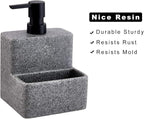 zccz Soap Dispenser with Sponge Holder, Liquid Hand and Dish Soap Dispenser - Image 5
