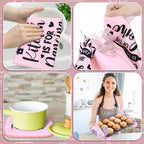 Fourluoo 10 Pcs Farmhouse Kitchen Decor and Accessories Set 4 Kitchen Towels 2 - Image 4