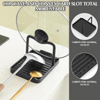 Ysks'hf spoon holder and pot lid holder，stainless steel，Kitchen Utensil Rest - Image 3