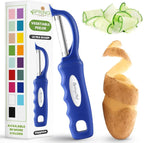 Spring Chef Premium Swivel Vegetable Peeler, Soft Grip Handle and Ultra Sharp by SpringChef
