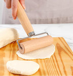 Roller Rolling Pin, 4 Inch Wood Rolling Pin - Image 3
