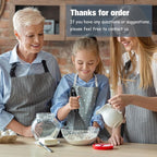 OYV Dishwasher Safe Silicone Whisk, Sealed Waterproof Design Set of 3, - Image 8