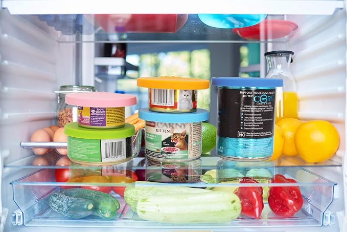 Comtim Pet Food Can Cover Silicone Can Lids - Image 6