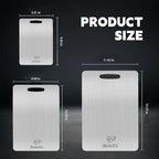 304 Stainless Steel Cutting Board, Non Toxic Cutting Boards - Image 7