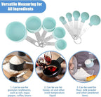 Measuring Cups and Spoons Set, 10-Piece Stackable Kitchen Tools - Image 4