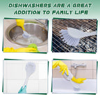 Hsei 20 Pcs Gray Kitchen Scrub Dish Brush Bulk - Image 4
