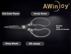 AWinjoy Heavy Duty Sharp Kitchen Scissors - Image 3