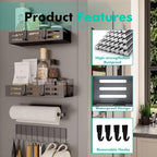 SETBAOO 4 Pack Magnetic Spice Rack - Image 4