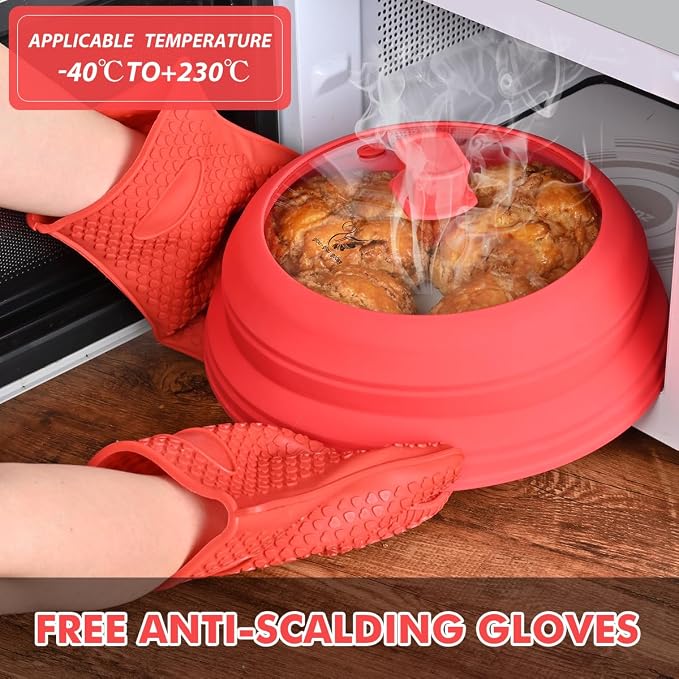 Microwave Splatter Cover Glass - Image 4