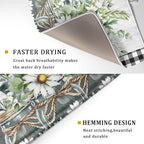 Spring Summer Daisy Floral Dish Drying Mat - Image 3
