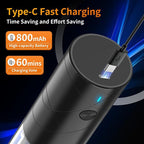 4Pack Electric Salt and Pepper Grinder Set USB Rechargeable - Image 4