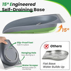 3.5QT Hands-Free 304 Stainless Steel Strainer and Colander - Image 6