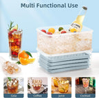 WIBIMEN Mini Ice Cube Trays, 0.55” Tiny Pebble Ice - Image 6