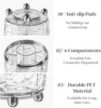 Eorbow Rotating Makeup Brush Holder, Dustproof Cosmetic Tools Organizer - Image 5