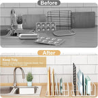 Fikoksol Cutting Board Organizer and Baking Sheet Rack, Tray Dividers - Image 5