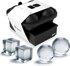 Ball Ice Cube Tray and Big Ice Cube Molds by glacio