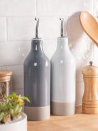 famiware Milkyway 16oz Ceramic Olive Oil Dispenser Bottle, Olive Oil and - Image 6