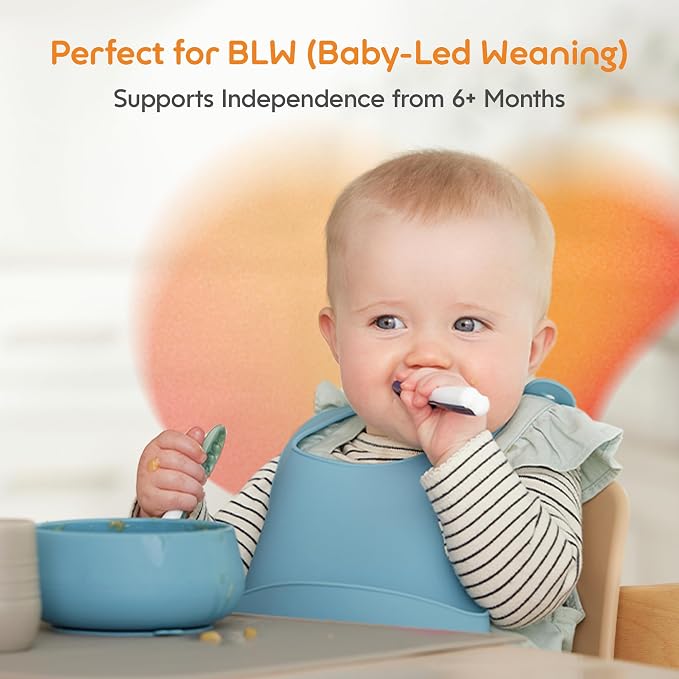 NumNum Baby Spoons Set, Baby Essentials Pre-Spoon GOOtensils - Image 3
