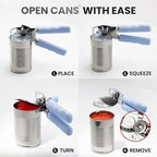 Zulay Kitchen Heavy Duty Stainless Steel Can Opener Manual - Image 6