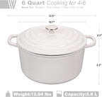 VORRINGARD Enameled Cast Iron Dutch Oven Pot - Image 2