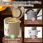 580ml/19.6oz Olive Oil Sprayer Bottle - Image 4