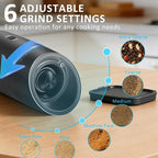Gravity Electric Salt and Pepper Grinder Set Rechargeable Automatic Shakers - Image 5