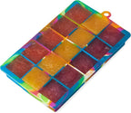 Host Ice Cube Tray with Lid, Makes 15 1.25" Cubes, Durable Silicone Trays - Image 7