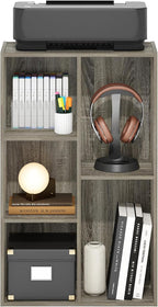 Furinno LUDER Book Shelf, 5-Cube Bookshelf, Reversible Bookcase, 9.4 x 19.5 x - Image 5