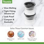 Tovolo Baseball Ice Molds Pack of 2 Large Craft Ice Mold Spheres - Image 3