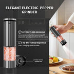 Haomacro Electric Salt and Pepper Grinder Set, Upgraded Larger Capacity - Image 3