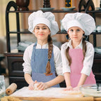 2 Pack Stripes Kids Apron, Kids Cooking Aprons - Image 7