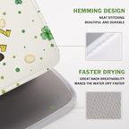 St Patrick's Day Gnome Dish Drying Mat - Image 4