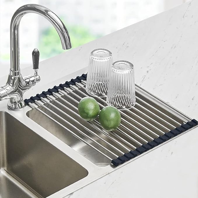 Seropy Roll Up Dish Drying Rack Over The Sink by SeropyDirect