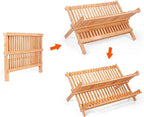 Collapsible Bamboo Dish Drying Rack - Image 6