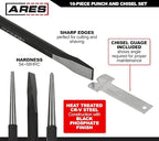 ARES 50005-16-Piece Punch and Chisel Set - Image 4