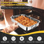 15.5" Stainless Steel Roasting Pans - Image 6