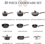 MAISON ARTS 30 Piece Pots and Pans Set Non Stick, Kitchen Cookware & Bakeware - Image 5