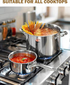 Cooks Standard Stainless Steel Saucepan - Image 3