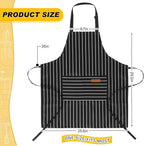 Handepo 4 Pcs Kitchen Aprons - Image 2