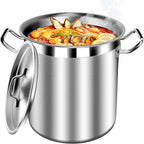 STOCKPOT Extra Large Stock Pot 75 Quart – Heavy Duty Stainless Steel Soup Pot by STOCKPOT