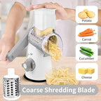 Rotary Cheese Grater, Manual Cheese Shredder - Image 2